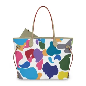 Fashion Shoulder Bag with Pouch for Women Custom Made Hot Camouflage Print Tote Bag Large Capacity Handbag Print on Demand